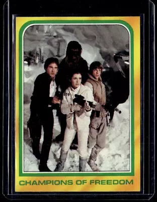 1981 Topps Star Wars The Empire Strikes Back Champions Of Freedom #328 • $10