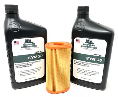 Ingersoll Rand Compatible Compressor Maintenance Kit Synthetic Oil & Air Filter • $49.82