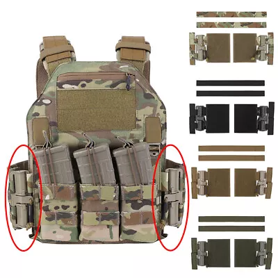 KRYDEX Tactical MOLLE Quick Release High Speed Buckle Tube Cummerbund Adapter • $25.95