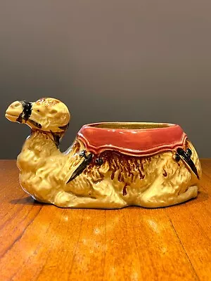 Ceramic Planter Camel Resting Vintage Japan • $18