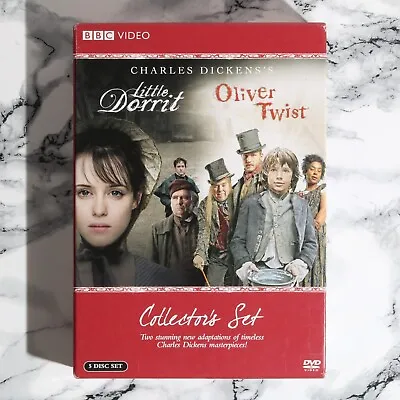 $14.93 • Buy Charles Dickens's Little Dorrit + Oliver Twist - Collector's Set (DVD Box Set)