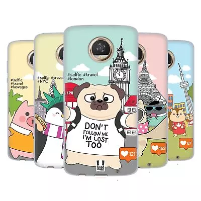 Head Case Designs Travel Selfies Soft Gel Case For Motorola Phones • $14.95