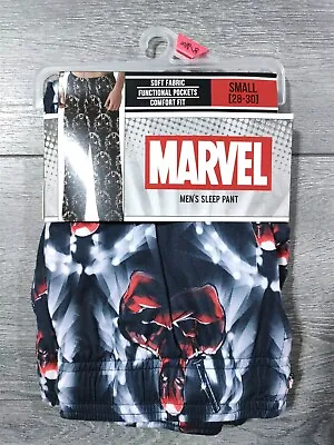 Deadpool Pajamas Mens Small 28-30 Lounge Pant PJs Super Hero Gift • $13.38