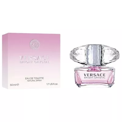 Versace Bright Crystal Eau De Toilette Spray For Women 1.7oz New Sealed Box • $46.83