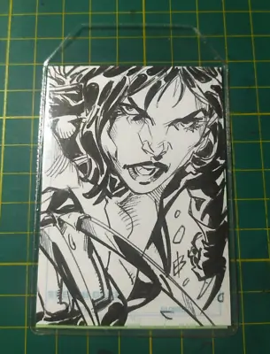 2024 Original Marvel Sketch Card - X-23 1/1 - By Ed Bilas • $65