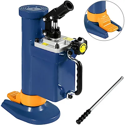 Hydraulic Toe Jack Car Jack 5 Ton Machine Lift Toe Jack Heat-Treated Steel • $199.99