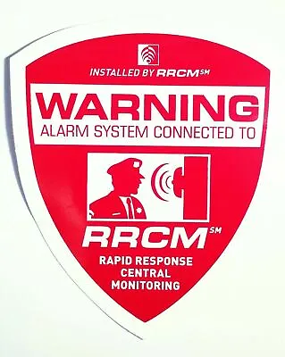 9 Home Security Alarm System Decals Bonus 2 Cctv Stickers Uv Outdoor • $5.95