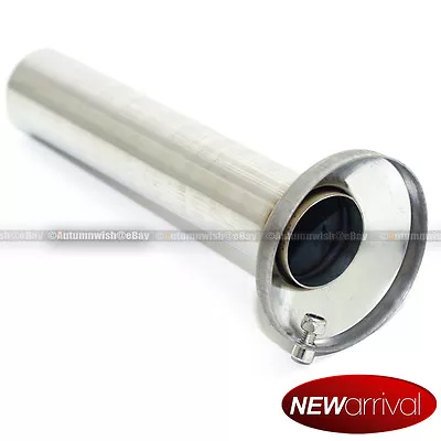 Fit 4  Tip Exhaust Muffler Stainless Steel Removable Silencer • $12.49