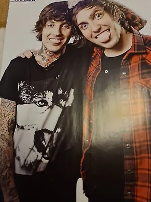 Oli Sykes Bring Me The Horizon  / Black Stone Cherrry A4 Poster Kerrang Magazine • £6.49