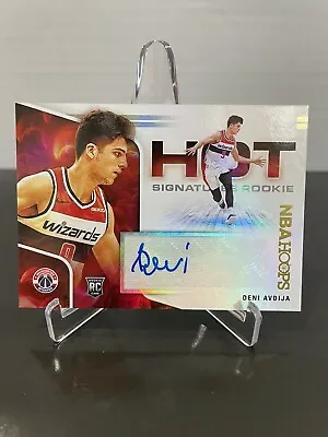 $30 • Buy Deni Avdija 2020 Panini Hoops Basketball Hot Signatures Rookie Auto Card