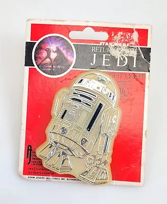 1983 Star Wars Return Of The Jedi R2-D2 Night Light Adam Joseph ~ C02 • $10.95