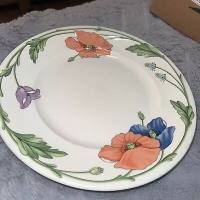 Villeroy And Boch Amapola Floral Dinner Plate • $25