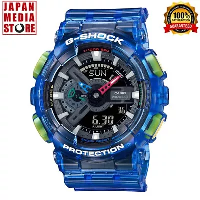 CASIO G-SHOCK GA-110JT-2AJF JOYTOPIA Blue Analog Digital Men Watch NEW LIMITED • $129.62