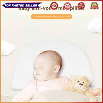 £12.39 • Buy Baby Basinet Wedge Pillow 3D Infant Pillow Cushion With Washable Pillow Cover