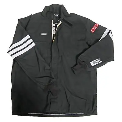 Simpson Racing 402112 2-Layer Driving Jacket - SFI 3.2A/5 - Adult Small - Black • $150.90