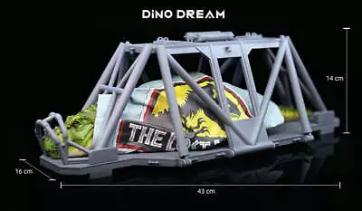 DINO DREAM 1/30 Sleeping Male T-Rex Scene Statue Dinosaur Animal Collection Gift • $424.98