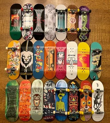 Tech Deck Lot Of  23 Finger Boards Skateboard Used Lot • $19.99