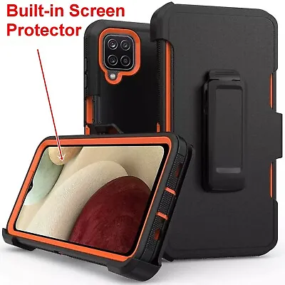 £7.99 • Buy 360 Case Samsung A12 A13 A52 A53 S21 Defender Cover With Belt Clip Stand Holster