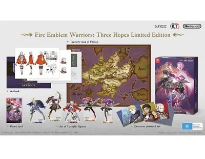 BRAND NEW Fire Emblem Warriors: Three Hopes Limited Edition Nintendo Switch • $210