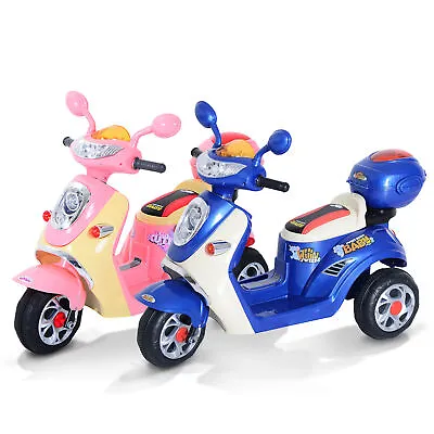 Electric Ride On Toy Car Kids Motorbike Children Motorcycle Tricycle Safe 6V • £84.99