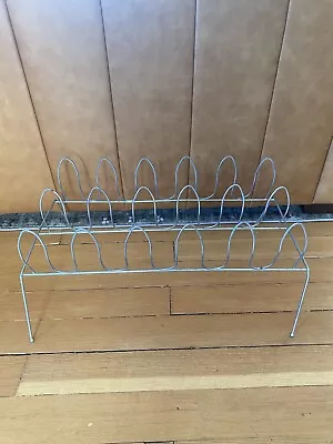 Vintage Metal Shoe Rack - Store Display - Prop Shoe Tree   • $28