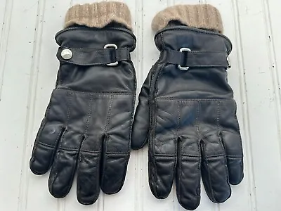 Coach Men's Size XL Goat Leather Cashmere 3 In 1 Luxury Gloves • $50