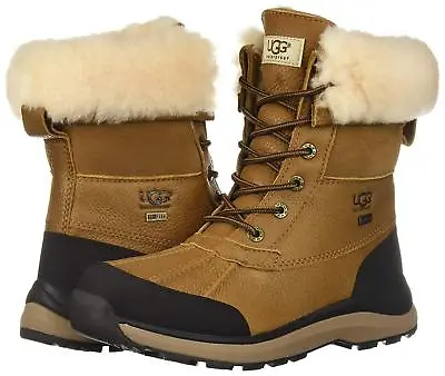 Women's Shoes UGG Adirondack III Leather/Suede Winter Boots 1095141 Chestnut • $180