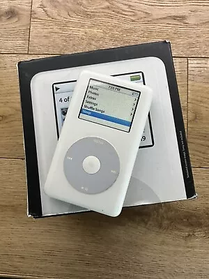 £75 • Buy IPod Photo 4th Gen 20gb Boxed New Battery