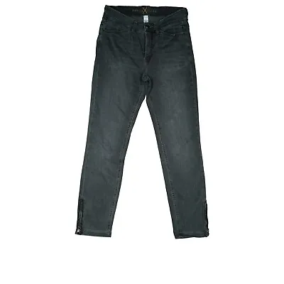 £32.95 • Buy Dream Jeans By Mac Chic Women Pants Super Stretch Skinny Zip 36 W28 L27 Grey Top