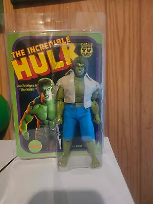 Mego Ferrigno Incredible Hulk 1978 TV Show Custom 8” Action Figure W/Card!! • $249.99