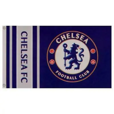 Chelsea Football Flag 5'x3' (150cm X 90cm) Worded - OFFICIAL • £9