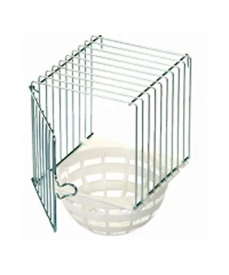 Canary External Nest Pan Wire Cage 10x11x16cm Canaries Nesting Box Nestpan • £7.99