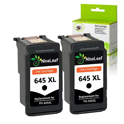 2x NoN-OEM PG-645XL Black Ink For Canon PIXMA MG3065 TR4560 TS3160 TS3165 TS3166 • $62.54