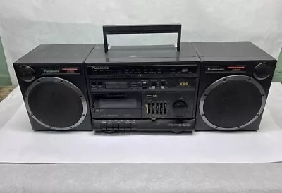 Vintage Panasonic RX-CS750 Portable Stereo Component System Boombox 1989 - Used • $90