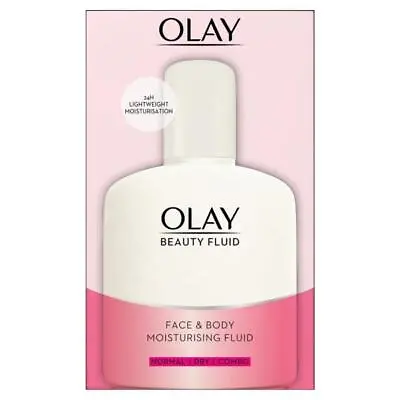 Olay Beauty Fluid Face & Body Moisturising Fluid Normal/Dry/Combo 200ml • £11.64