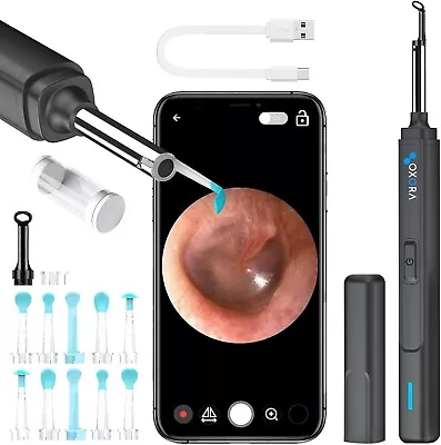 OXORA Ear Cleaner – Ear Wax Remover With Camera–Earwax Removal Otoscope Tool • $28.90