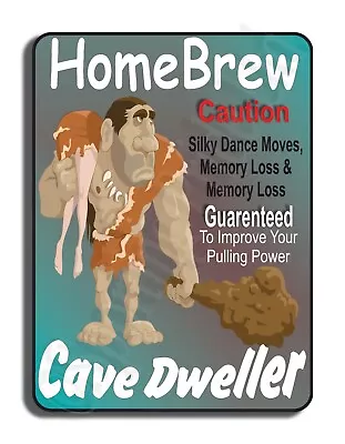 Cave Dweller Homebrew Wine Making Lager Mead Ale  Beer Bottle Labels Home Brew • £7.99