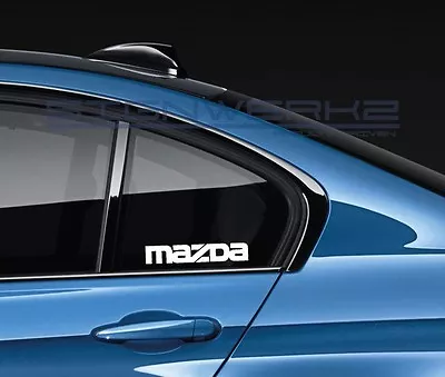 Mazda Decal Sticker JDM MX5 CX3 CX5 Mazda 3 Mazda 5 Mazda 6 Cx9 Pair • $10.21