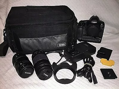 Canon EOS 1Ds 11.1MP Digital SLR Camera Auto Focus Bundle With 2 Lenses And Case • $1210.95