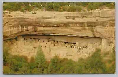 Mesa Verde Nat Park Colorado~Cliff Palace Ruin~Sun Point~Vintage Postcard • $1.60