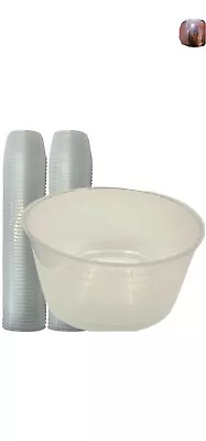 Liquid Medicine Pot Measure Cups Gallipots Container Plastic 60ml X 100 • £10.50