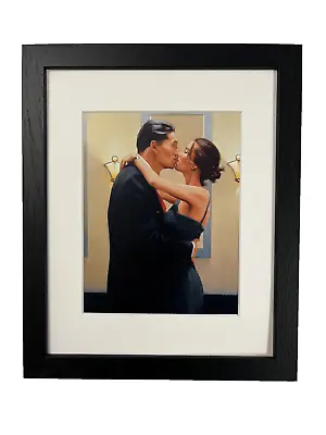 Jack Vettriano FRAMED Print Betrayal First Kiss Black Frame Sexy Erotic RARE • £18.75