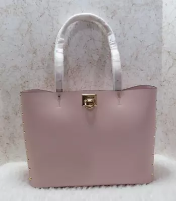 Michael Kors Manhattan Large Leather Tote (Powder Blush) - NWT • $169.99