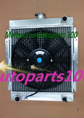 For DATSUN Radiator + Fan 1200 Manual 1970-1976 3 Core Aluminum • $165
