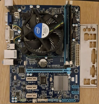 £49 • Buy Intel Core I5 3470 CPU, GIGABYTE GA-H61MA-D2V Motherboard And 8GB RAM Bundle