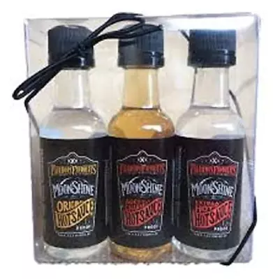 Fairhope Favorites -Moonshine Hot Sauces - Original Aged Charred & Extra Hot - • $12.99