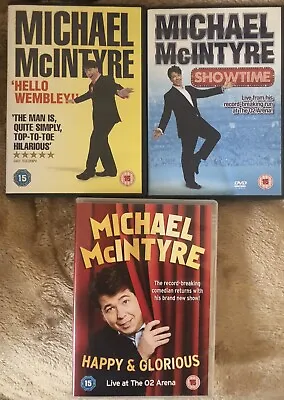 Collection Of Michael McIntyre DVD’s (total 3) • £7.50