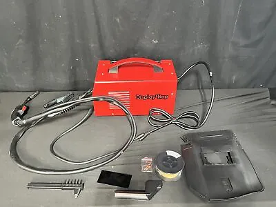 Display4top MIG130 PLUS+ Red Flux Core Wire Automatic Feed Welding Machine New  • $76.71