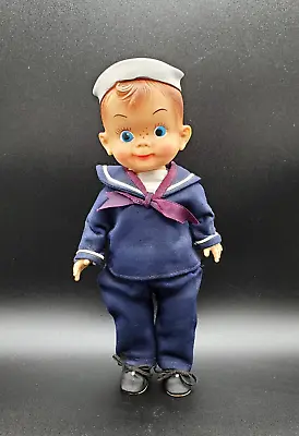 Effanbee Mickey Doll Navy Seaman Sailor American Boy Complete W/ Shoes Vintage • $55.97