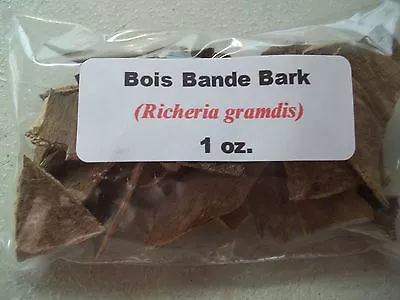 1 Oz.  (28 Grams) Bois Bande Bark Pieces (Richeria Grandis) • $4.95